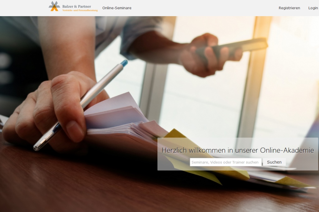 Die Online-Akademie von Balzer & Partner
