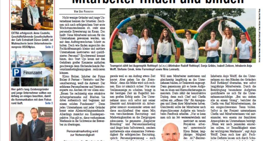 Mit den richtigen Methoden können sich junge Unternehmen als attraktive Arbeitgeber profilieren
